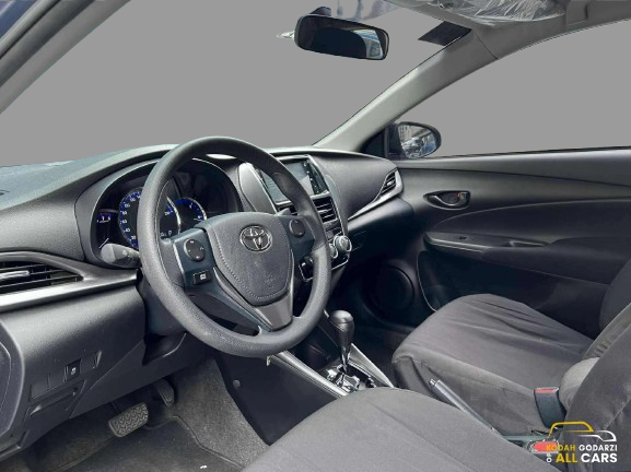 Interior view of the Toyota Innova